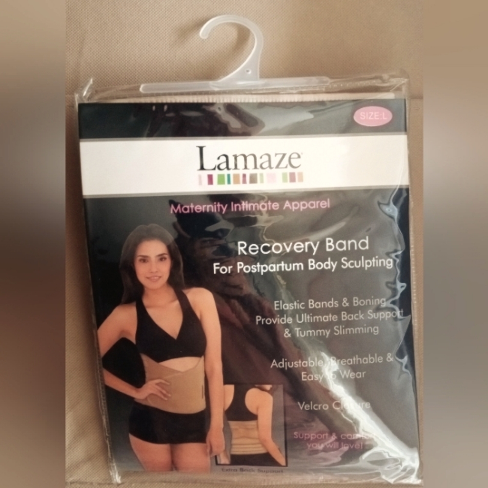 Lamaze Postpartum Recovery Band L Beige